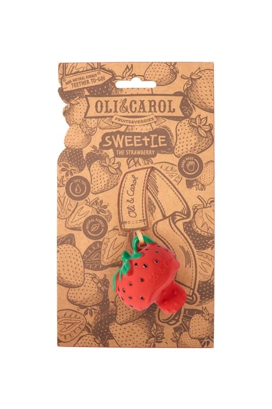 Прорезыватель для зубов SWEETIE THE STRAWBERRY 6