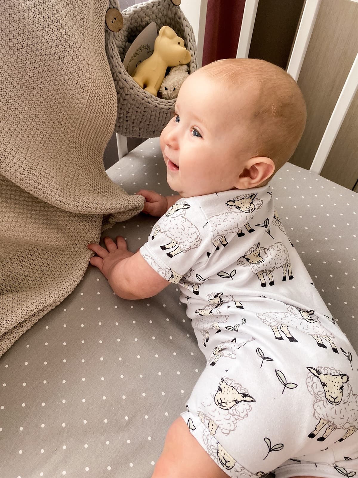 Песочник Mjolk Sleep and Play Овечки 5