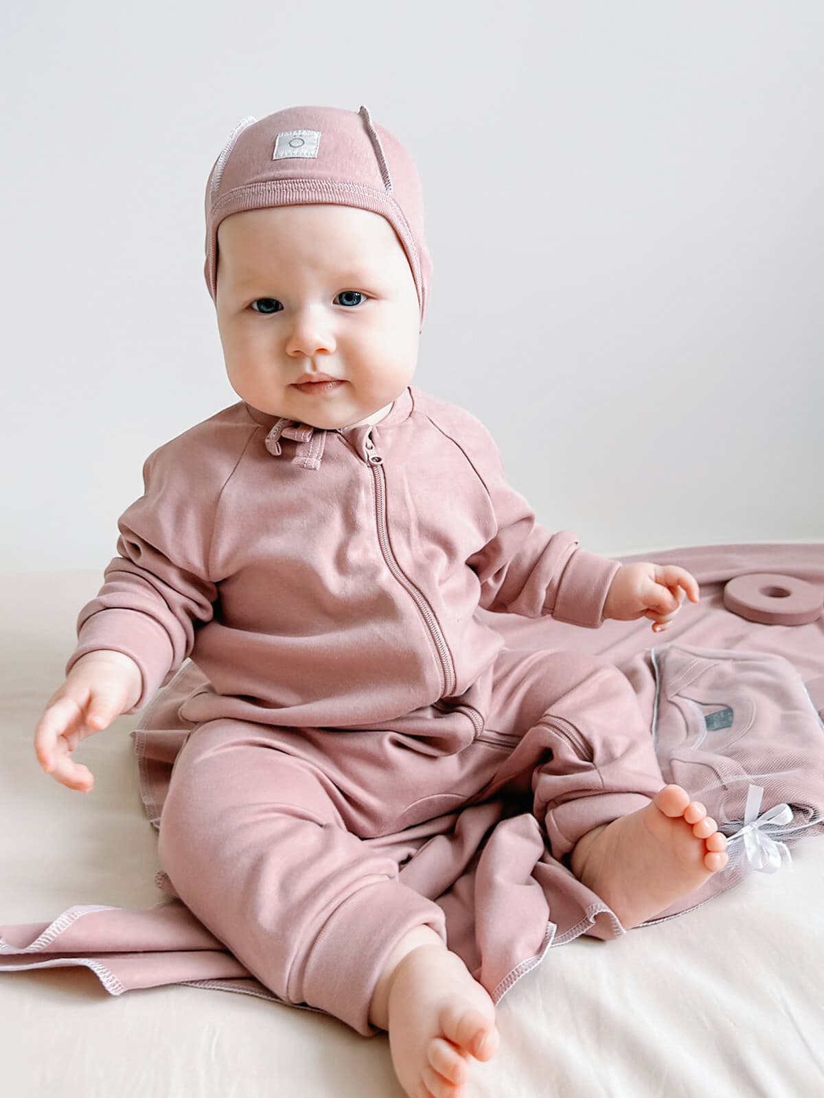 Комбинезон на манжетах Mjolk Sleep and Play Desert Rose