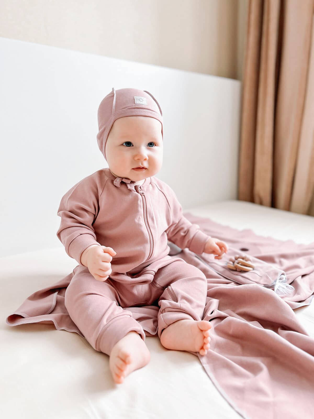 Комбинезон на манжетах Mjolk Sleep and Play Desert Rose 5