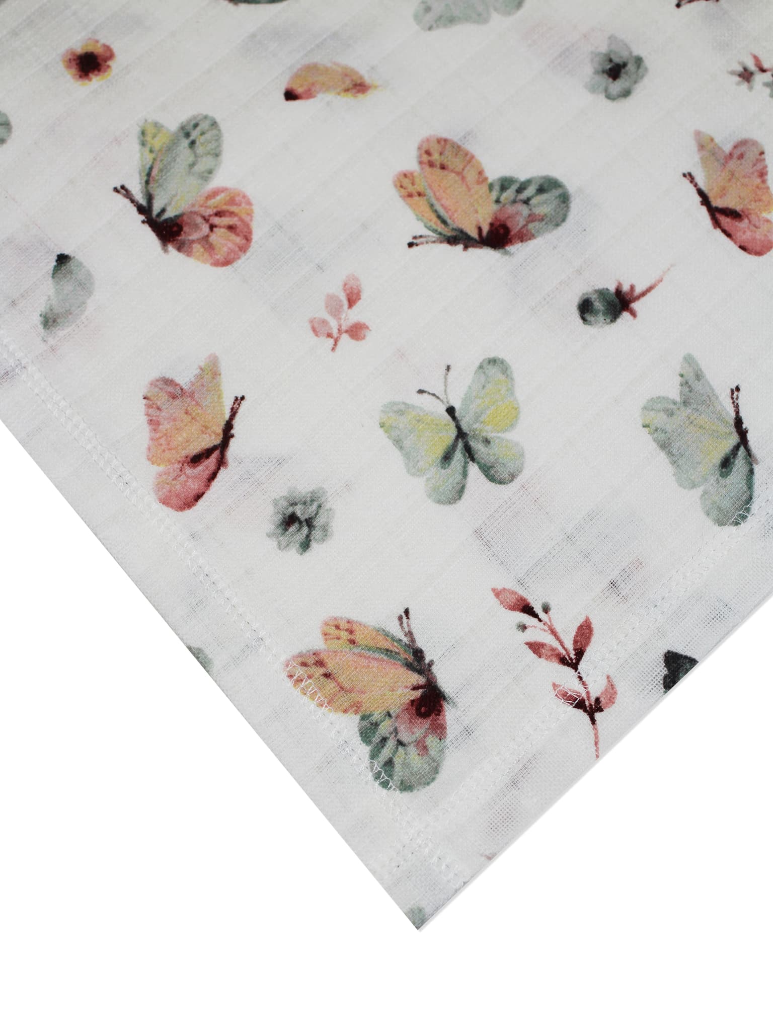 Муслиновая пеленка 75*120 Бабочки 5