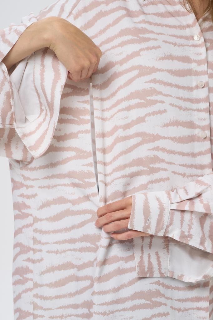 Рубашка oversize, Зебра 5