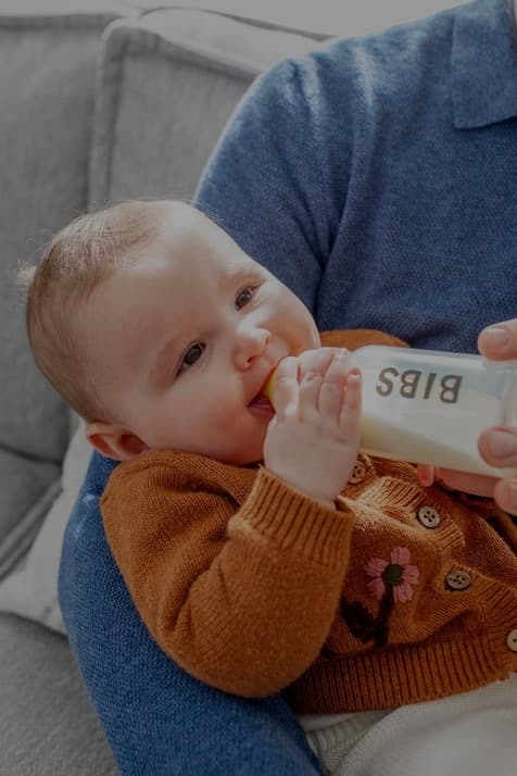 Бутылочка в наборе BIBS Complete Set - Ivory, 110 мл