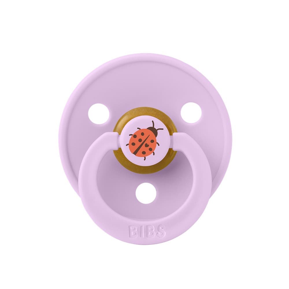 BIBS Studio Colour - Ladybug - Violet Sky 0-6 месяцев