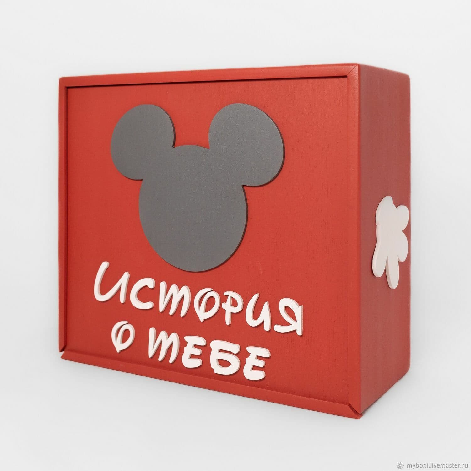 Мемори-бокс Красный - Микки Маус 6