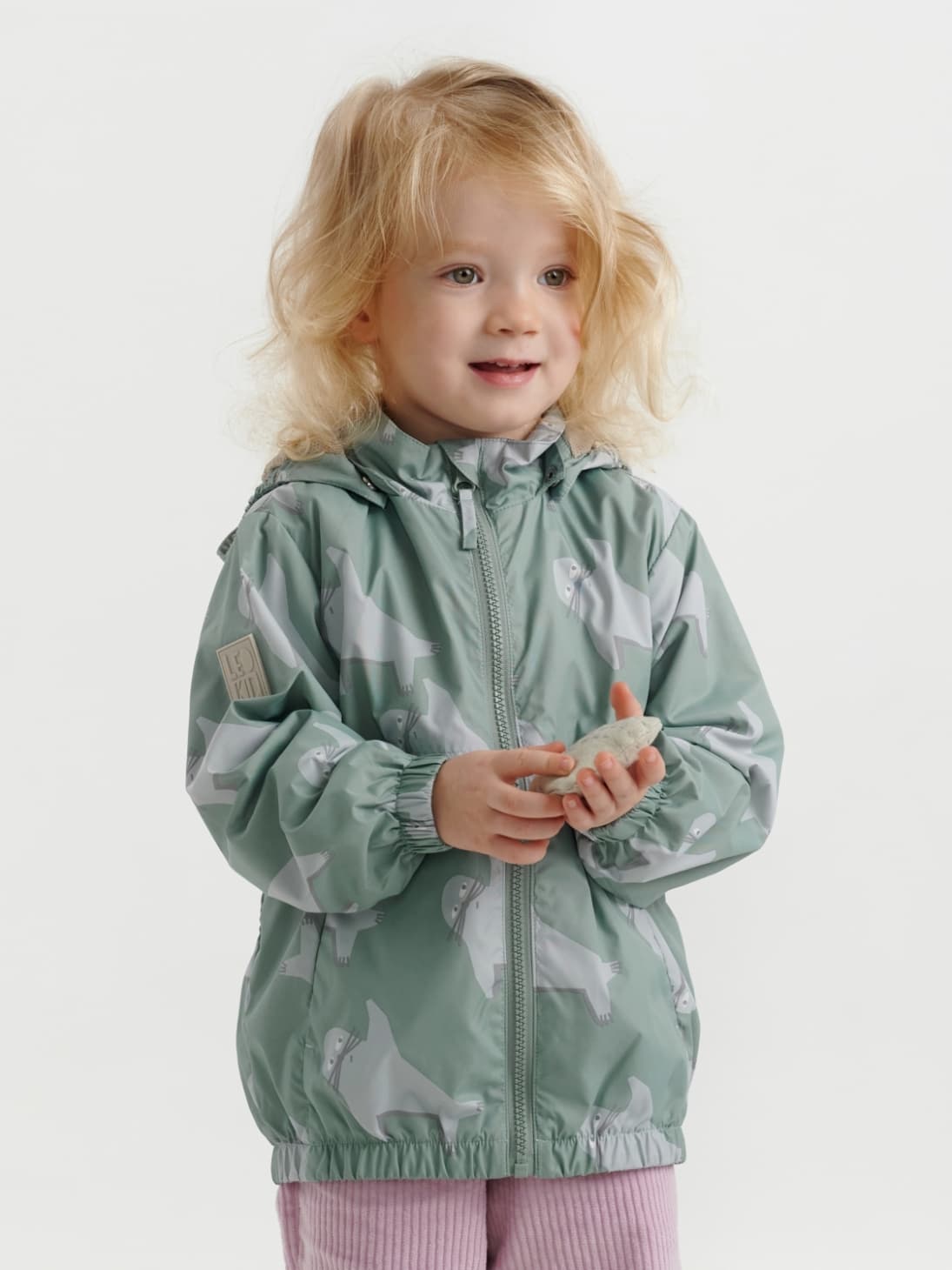 Ветровка Leokid Shells "Sea Tot Green" 5