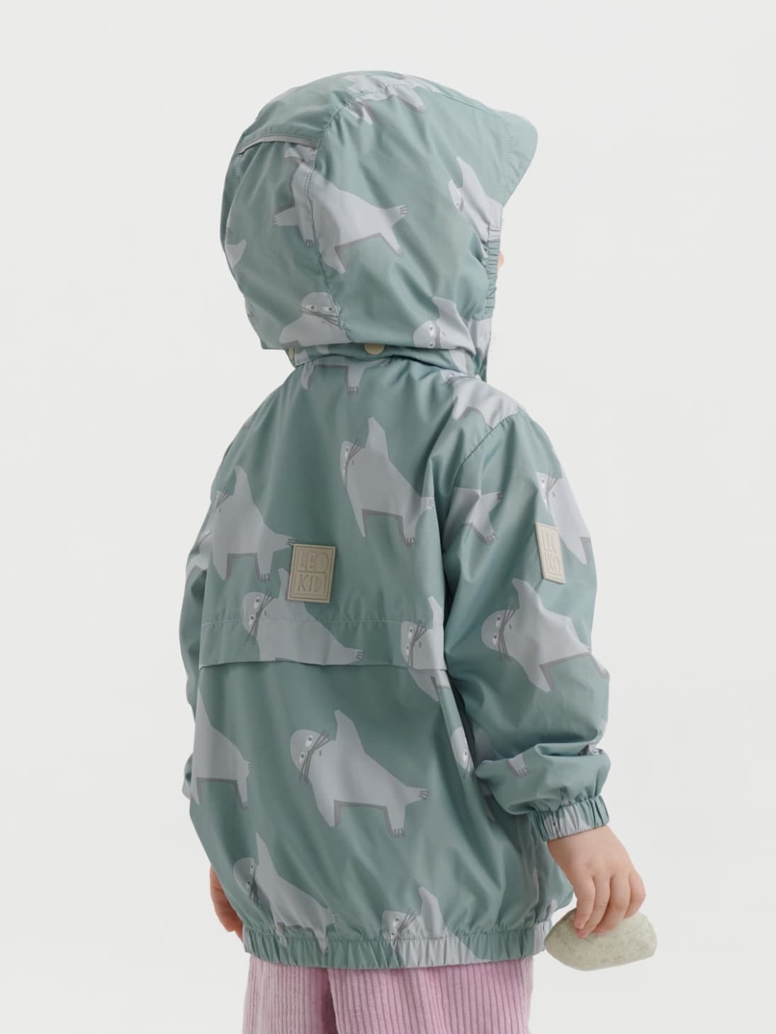 Ветровка Leokid Shells "Sea Tot Green" 8