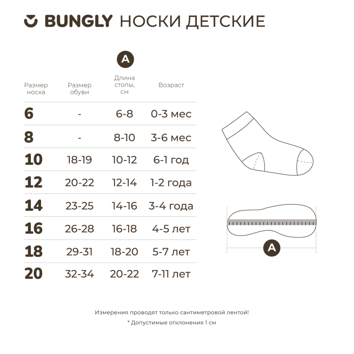 Комплект носков "Белые" 5