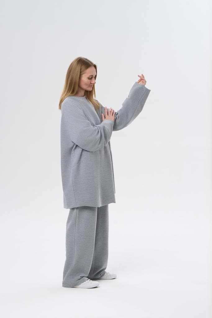 Костюм one size Cветло-серый 4