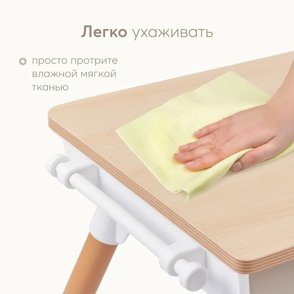 Комплект детской мебели LITEN «ЛИТЕН»: стол и стул, Белый 9