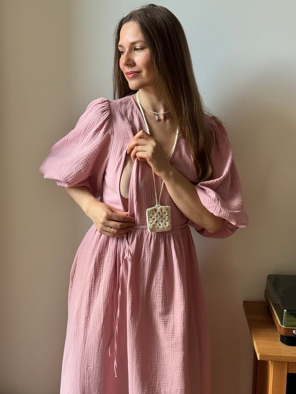 Платье Джульетта для беременных и кормящих, Ягодное мороженое 10