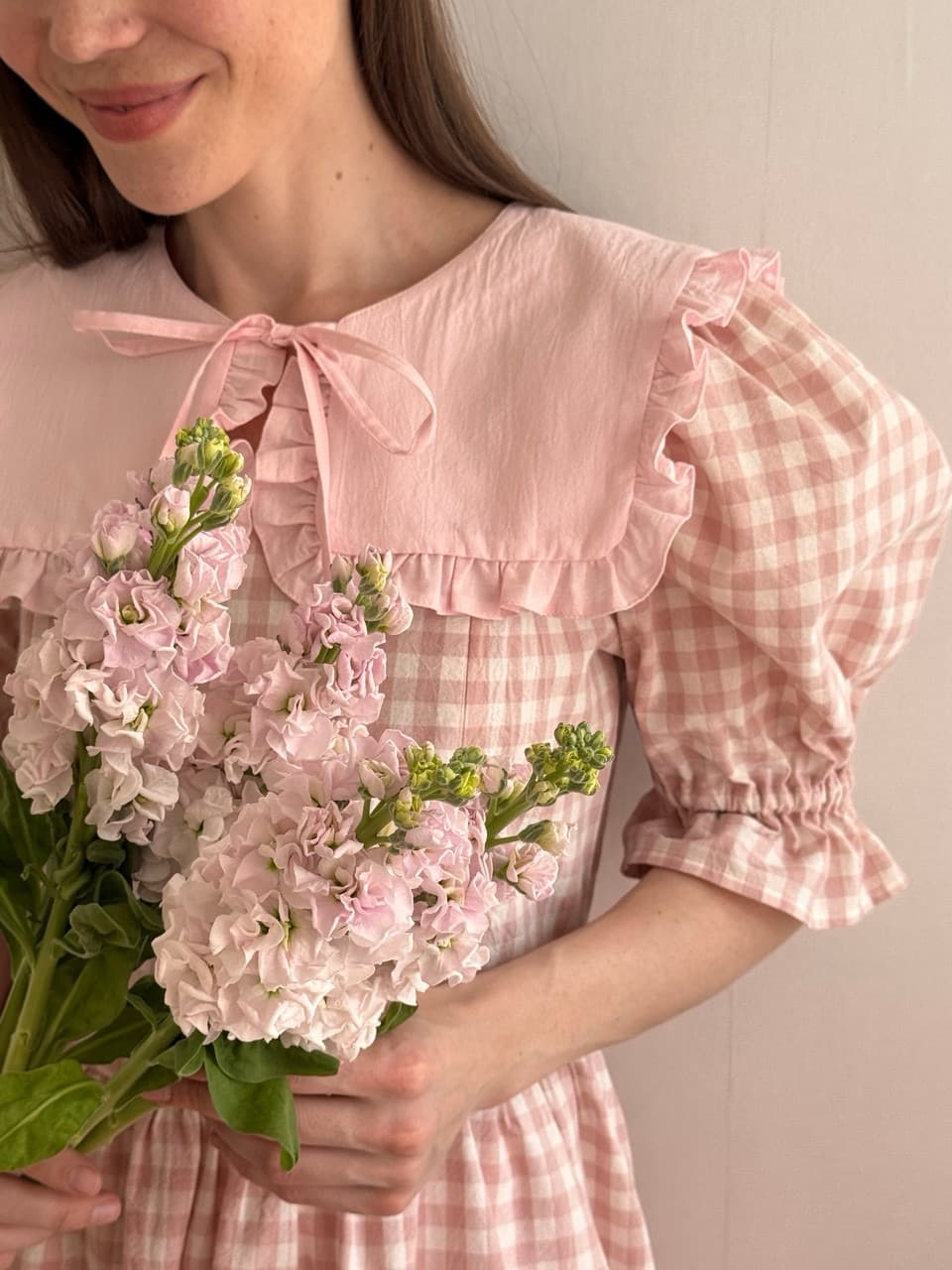 Воротничок Amelie, Розовый 6